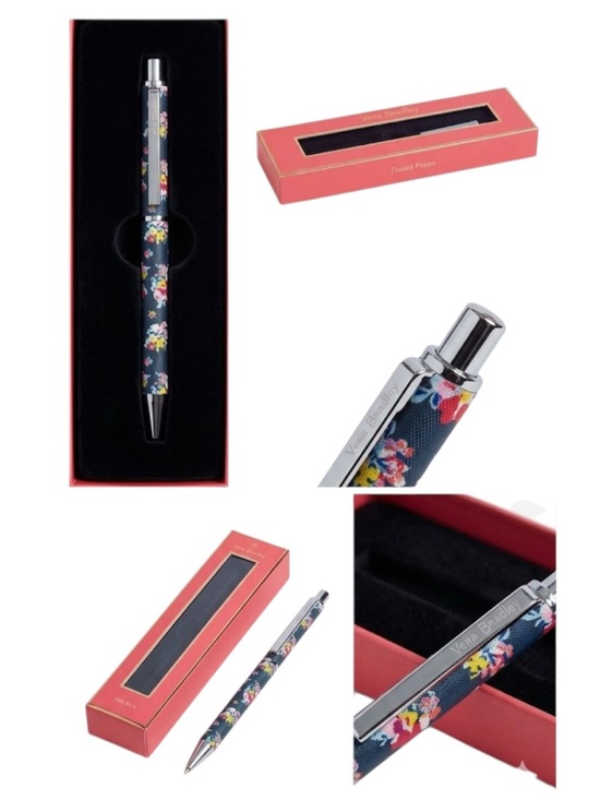 Vera Bradley Other - Vera Bradley Metal Click Pen (Tossed Posies) (NWT)